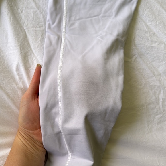 Lululemon White Leggings - Worn + need love 😂🤍 - Picture 4 of 6